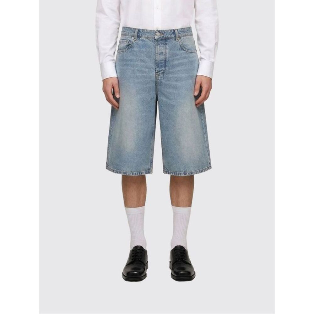 Ami Paris Shorts Men Blue